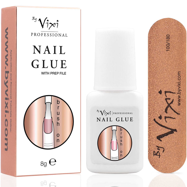 8g By Vixi PRO NAIL GLUE (Brush-On)