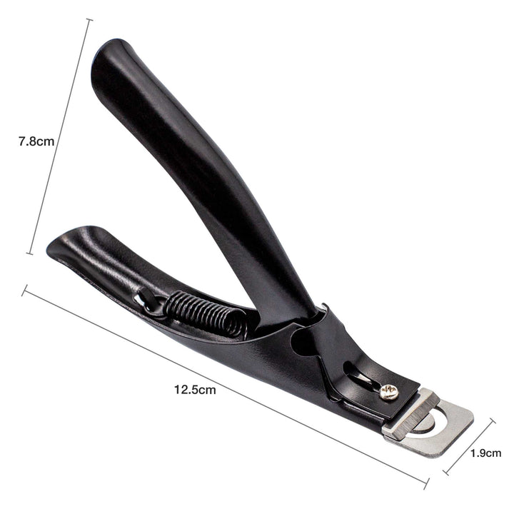 Pro Nail Clipper, For French, False & Acrylic Nails/Tips, 3 Way Shaping - Vixi